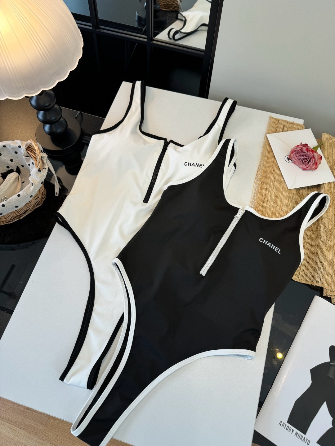 🌾Chanel香奈儿新款连体泳衣S M L XL