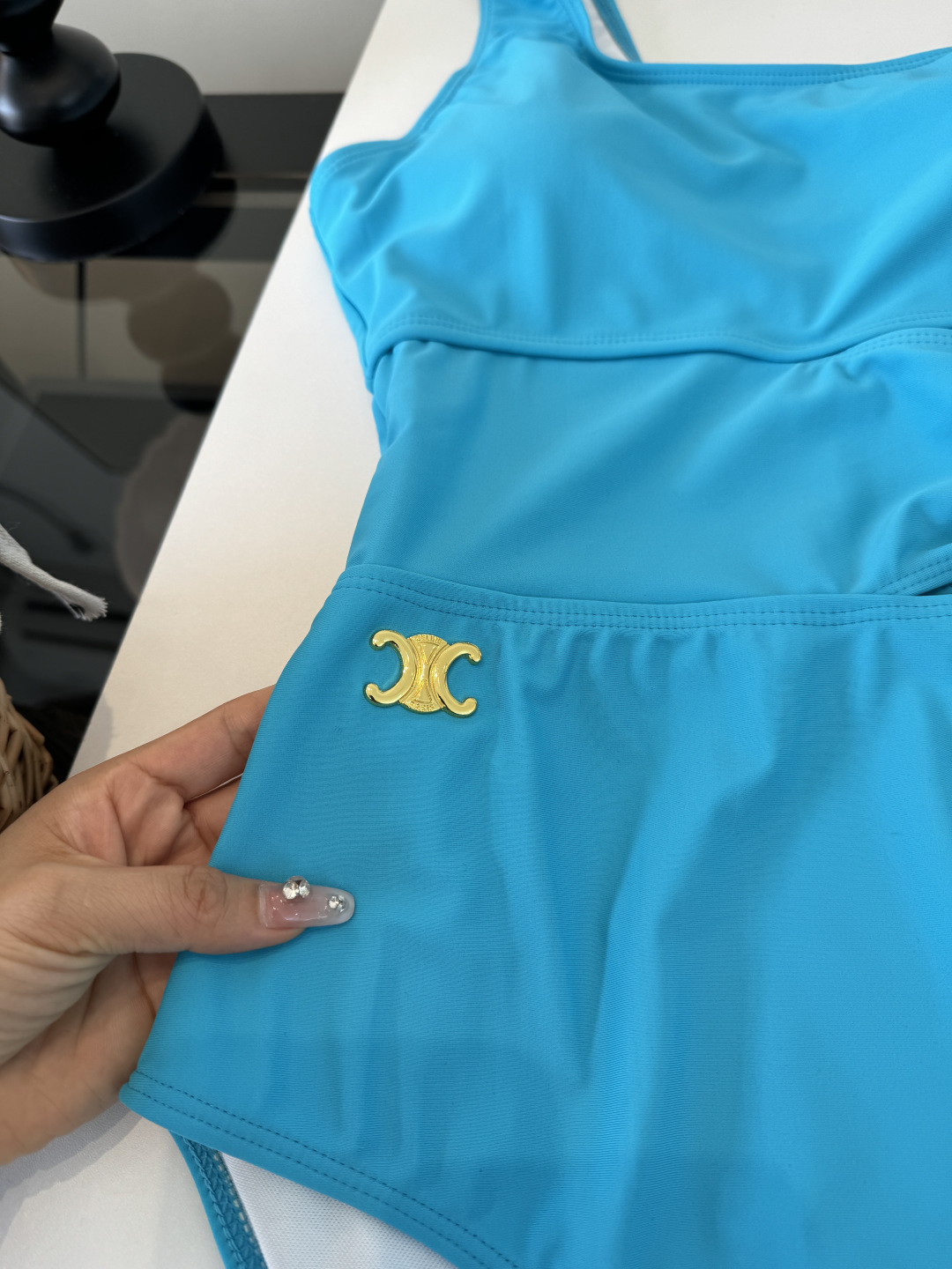 🌾Celine赛琳 连体比基尼泳衣🩱👙 码数 S M L XL