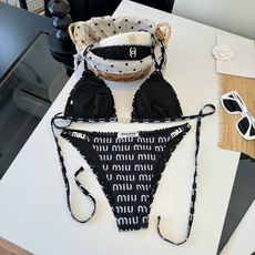 🌾miumiu缪缪新款分体比基尼泳衣👙❤️😍🥰适合多种场景的游泳衣🏊♀️海边 游泳池 温泉 水上乐园 🌾miumiu缪缪新款分体比基尼泳衣👙❤️😍🥰适合多种场景的游泳衣🏊♀️海边 游泳池 温泉 水上乐园