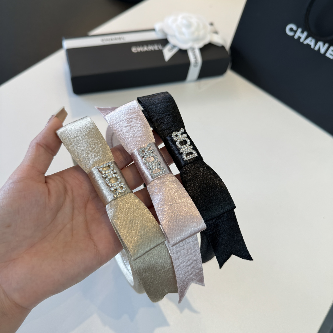 NO:854648,Dior bow headband hairpins, hairpins, dior, dior, hairpins19860909Dior迪奥蝴蝶结发箍发夹,发夹,dior,dior,hairpins,accessory
