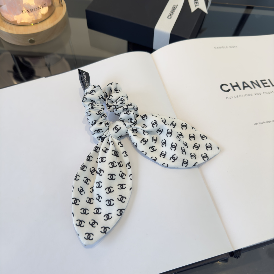 NO:854738,Chanel Chanel vintage rabbit ears hairpins, hairpins, chanel, chanel, hairpins19860909Chanel香奈儿中古兔耳朵发圈发夹,发夹,chanel,chanel,hairpins,accessory