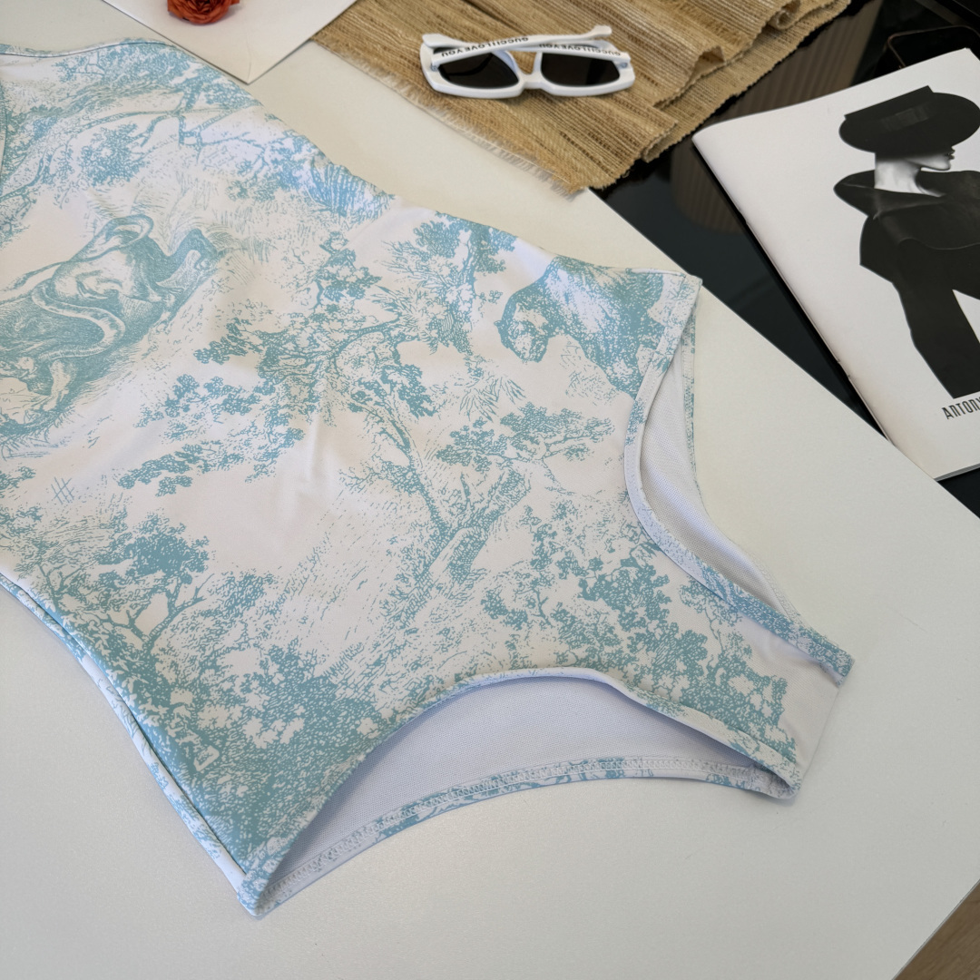 🌾Dior迪奥官方新款连体泳衣比基尼，S M L XL