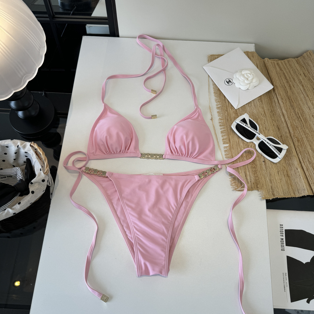 🌾Celine赛琳分体比基尼👙泳衣，S M L XL
