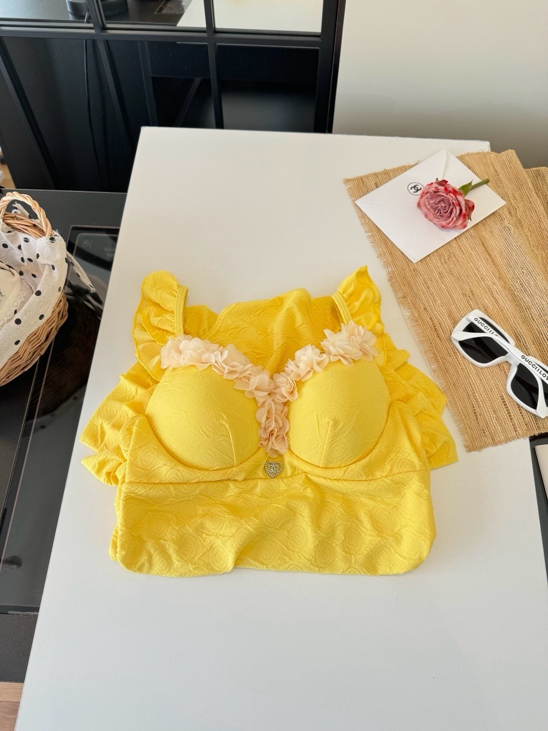 🌾Chanel 香奈儿连体泳衣 😍🥰适合多种场景的游泳衣🏊‍♀️海边 游泳池 温泉 水上乐园 漂流都可以