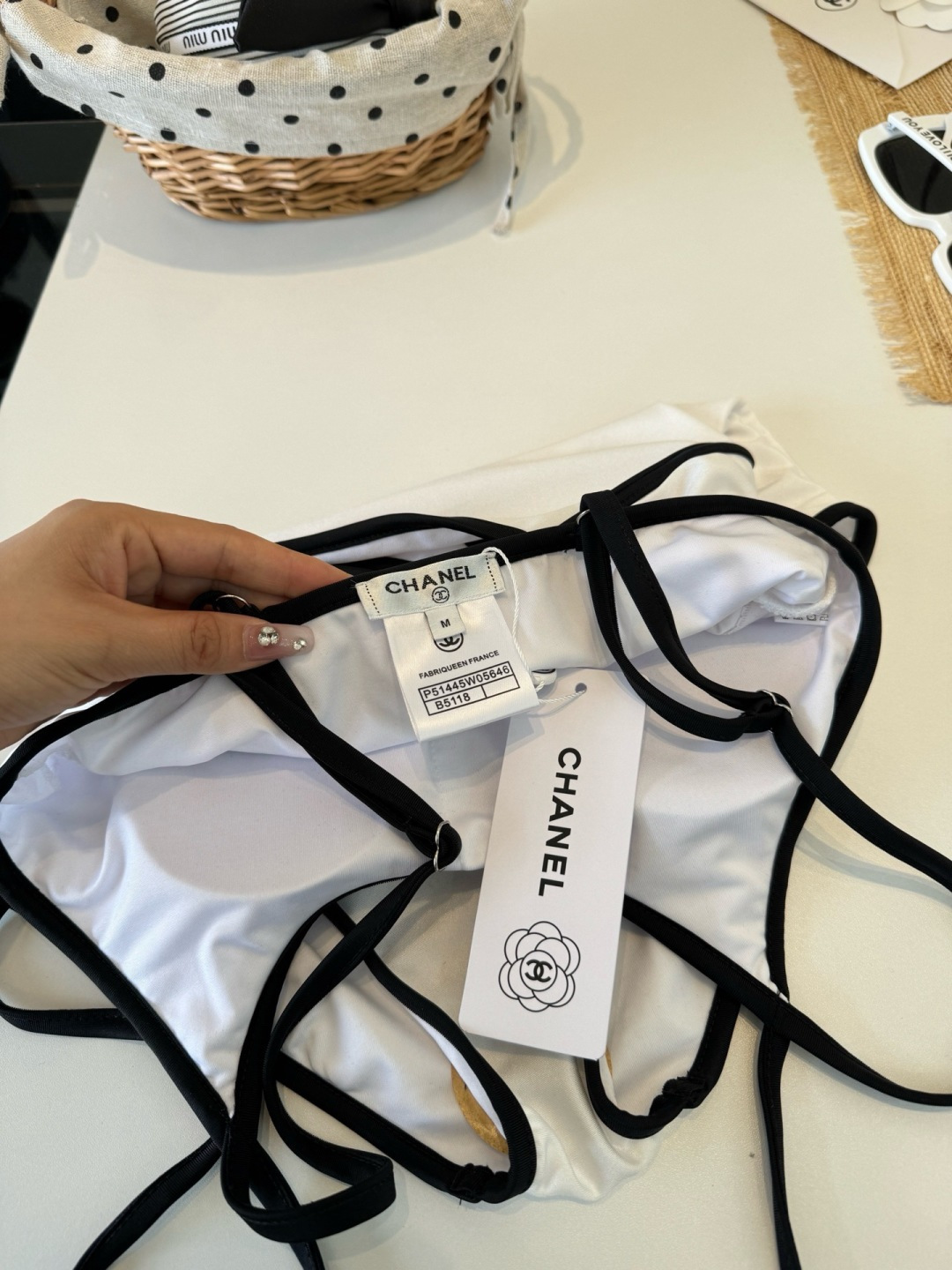 🌾Chanel香奈儿新款连体比基尼泳衣S M L XL