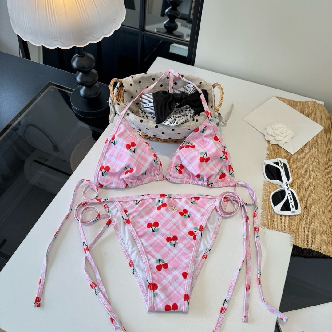 🌾LV路易威登分体比基尼👙泳衣，S M L XL