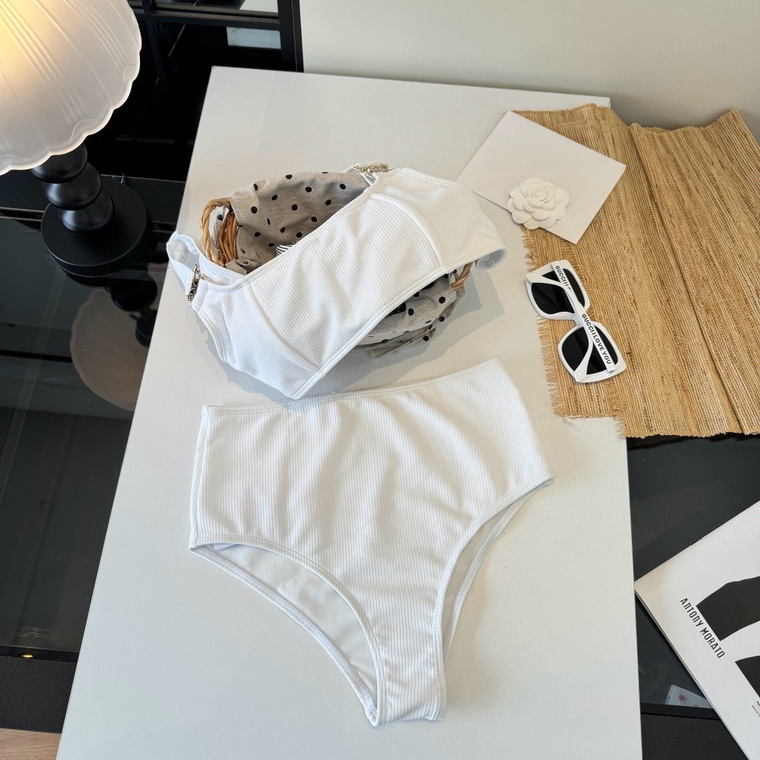 🌾Celine赛琳分体泳衣比基尼👙，S M L XL