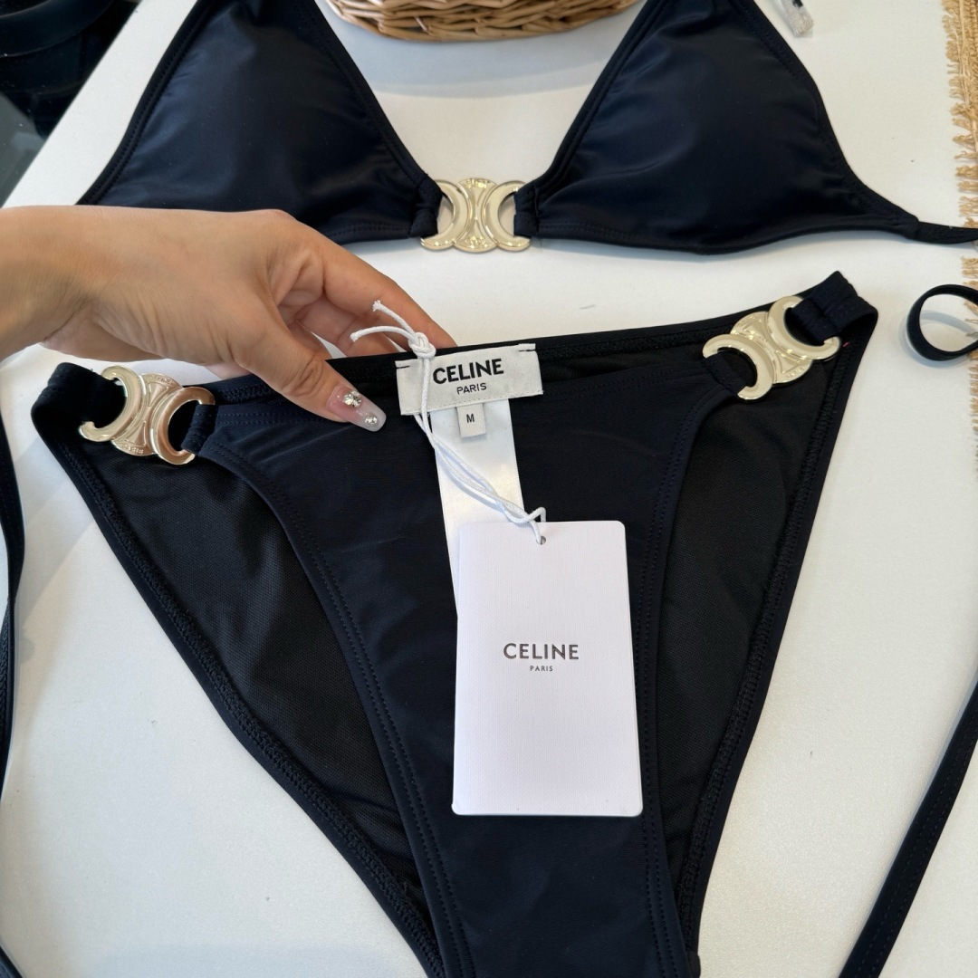 🌾Celine赛琳分体比基尼👙泳衣，S M L XL