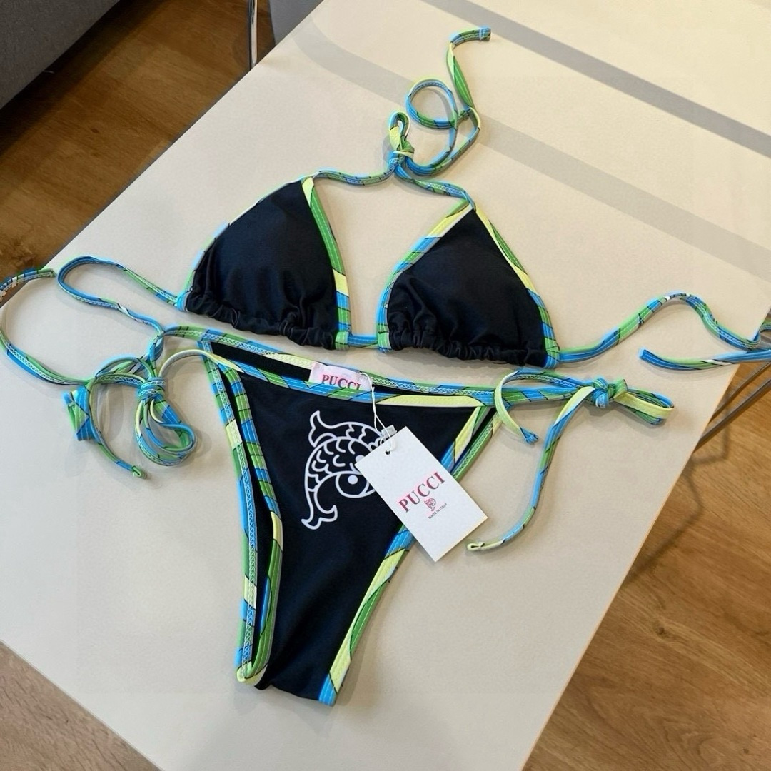 NO:943948,Puccl's new split bikini is a swimsuit suitable for various scenarios♀The beach, swimming pool, hot spring, water park, and rafting can be worn as an inner layer. The one-piece design covers the flesh and makes you taller. A little flesh on the abdomen does not affect our beauty. The back design exposes the beautiful back. The fabric is breathable and comfortable. The quick-drying and elastic swimsuit is more skin-friendly and easy to clean. Size S M L19860909Puccl 专柜新款分体比基尼 适合多种场景的游泳衣♀海边 游泳池 温泉 水上乐园 漂流都可以内搭也完全可以 连体设计遮肉显高挑 腹部有点肉肉也不影响咱美美的 背面设计大露美背 面料透气舒适.速干弹性的游泳衣更加帖肤易清洗 码数S M L Xl 泳衣泳裤比基尼,泳衣，泳裤，比基尼,swimsuits,bikinis,accessory