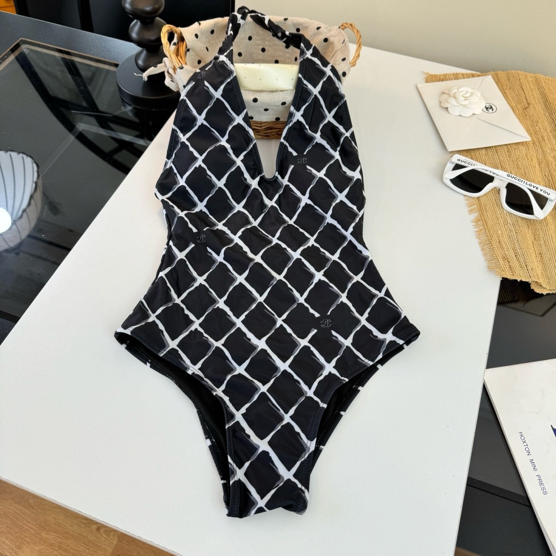 CHANEL swimsuit beachwear