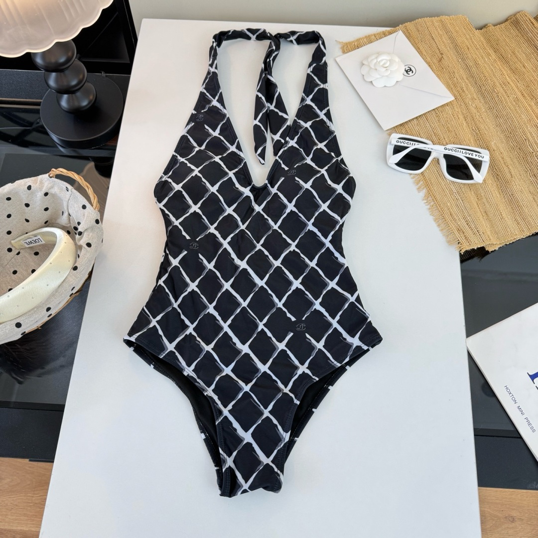 CHANEL swimsuit beachwear