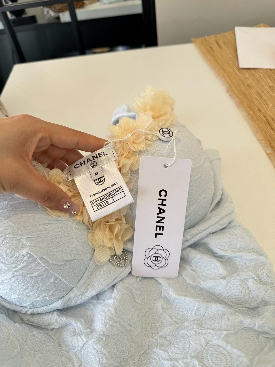 CHANEL swimsuit beachwear