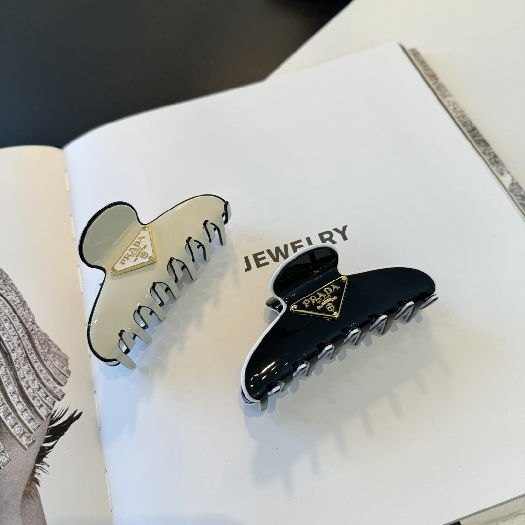 NO:942113,PRADA Prada hairpin hairpin, hairpin, prada, prada, hairpins19860909PRADA普拉达抓夹 盘发夹发夹,发夹,prada,prada,hairpins,accessory