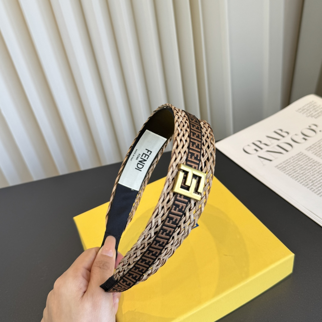 NO:920797,FD Fendi new braided hair hoop hairpins, hairpins, fendi, hairpins19860909FD芬迪新款编织发箍发夹,发夹,fendi,hairpins,accessory