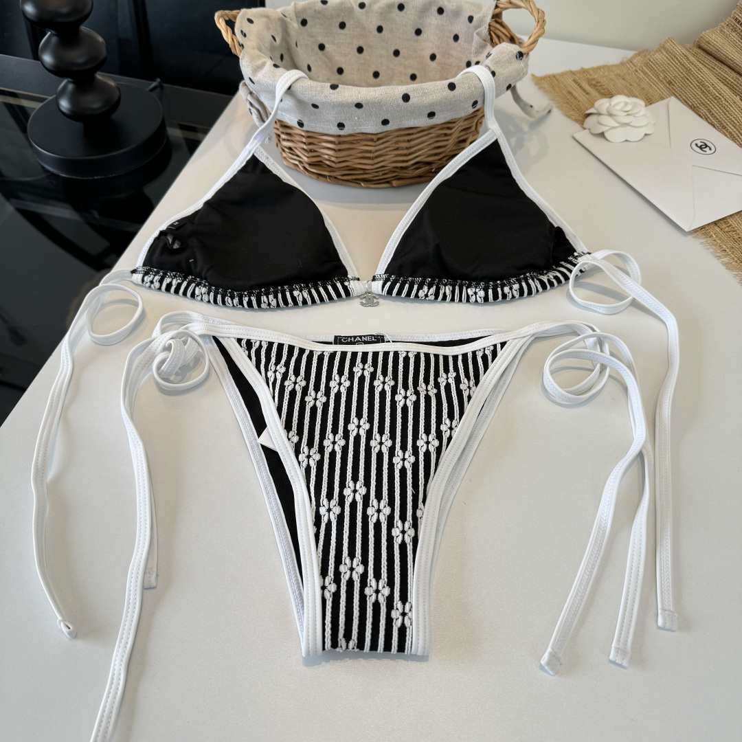 CHANEL swimsuit beachwear