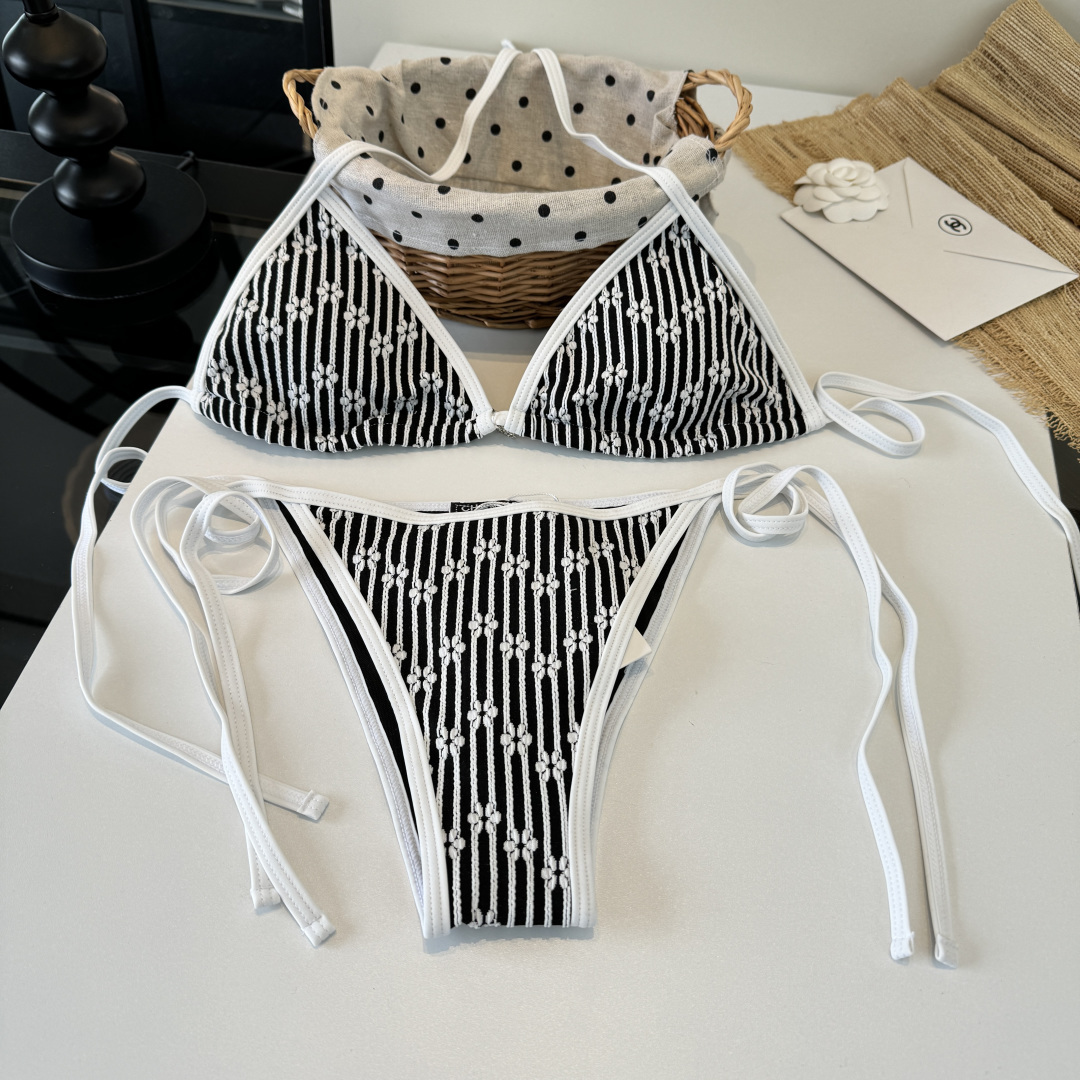 CHANEL swimsuit beachwear