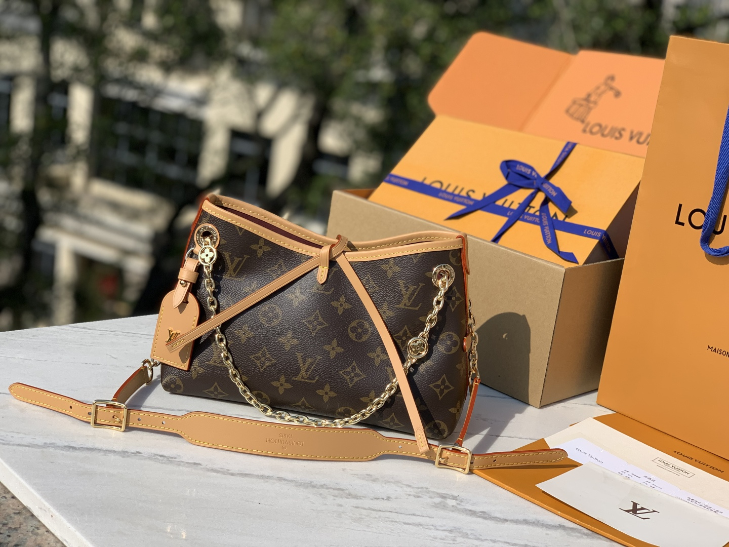 🌼 m13014尺寸：17×26×10cm，王炸款Carryall BB火爆来袭🔥大大小小的carrya