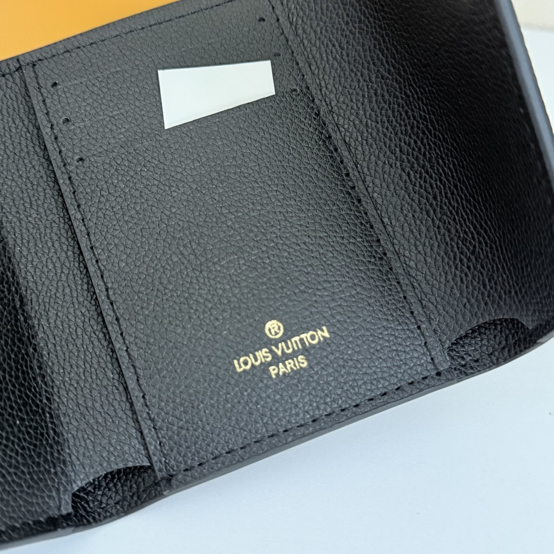 ルイ・ヴィトン Victorine 三折財布 - Monogram Empreinte レザー