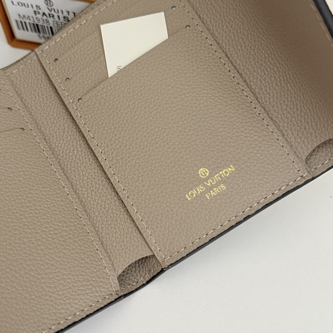 ルイ・ヴィトン ヴィクトリーヌ三折財布 モノグラムエンプリント