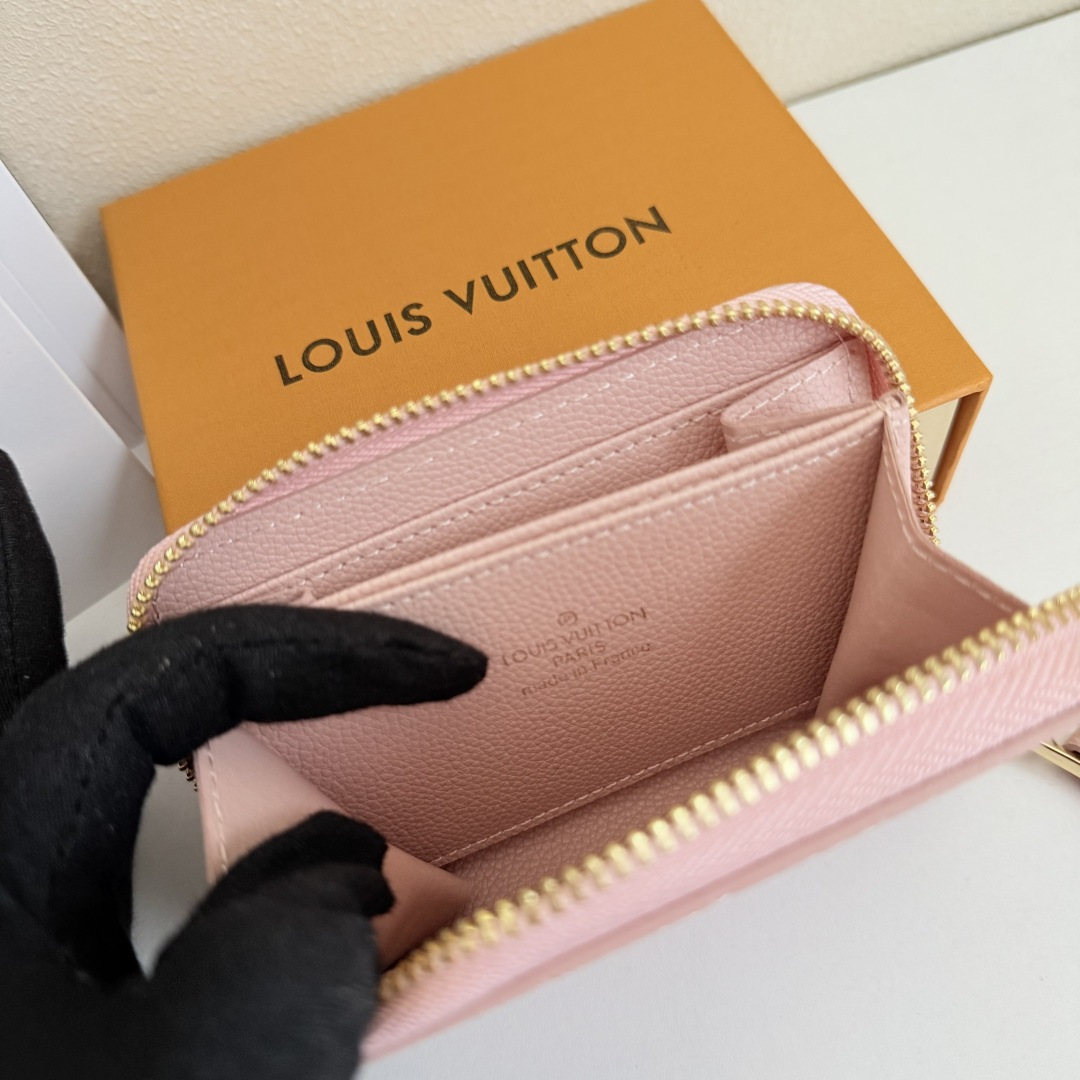 都市生活に最適なダイヤモンドパターンのジッパー小銭入れ