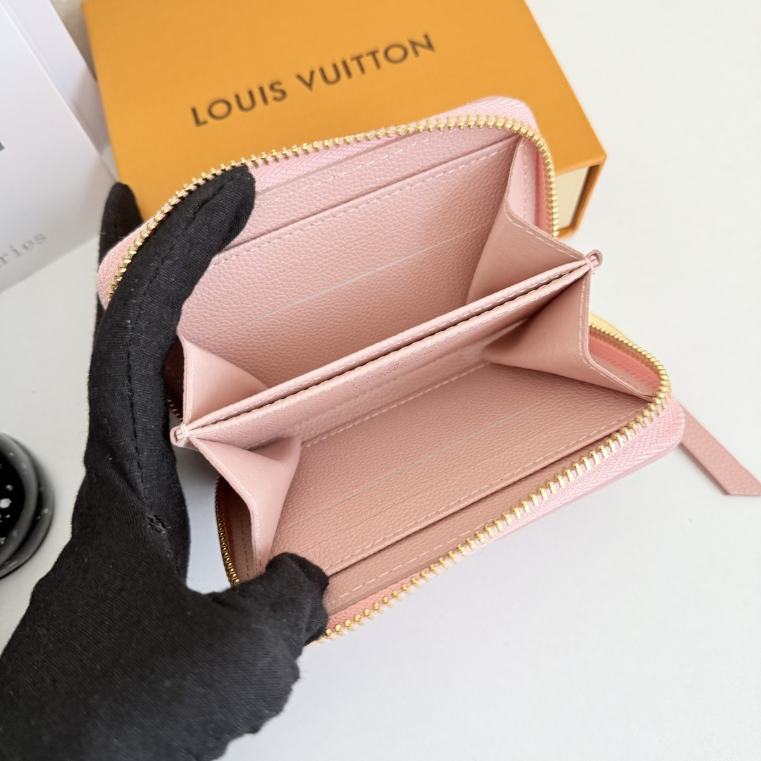 都市生活に最適なダイヤモンドパターンのジッパー小銭入れ