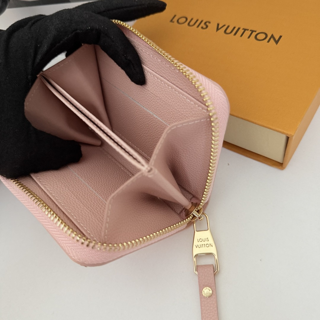 都市生活に最適なダイヤモンドパターンのジッパー小銭入れ