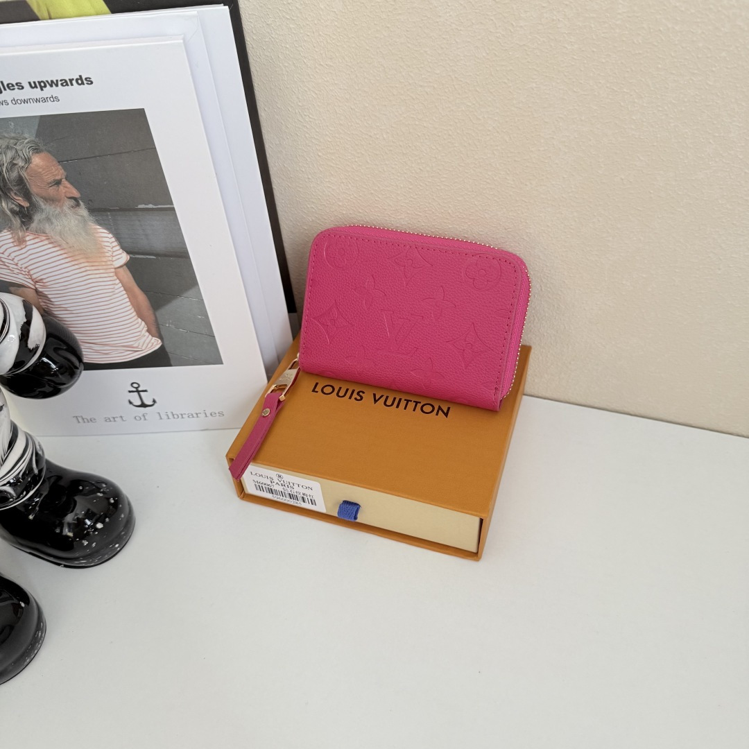 都市生活に最適なコンパクトなラウンドファスナー小銭入れ