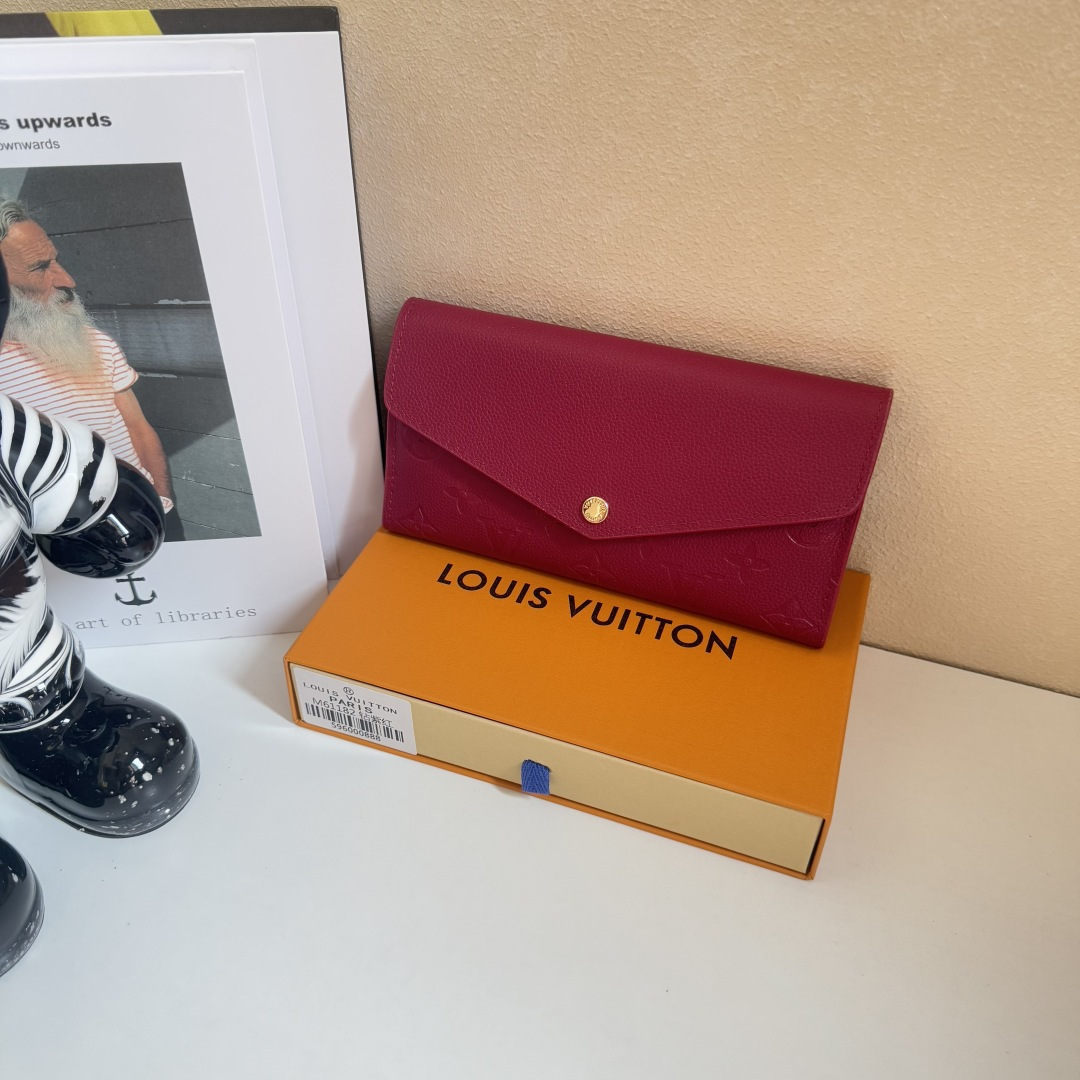 モノグラム エンプラント レザー サラ 財布