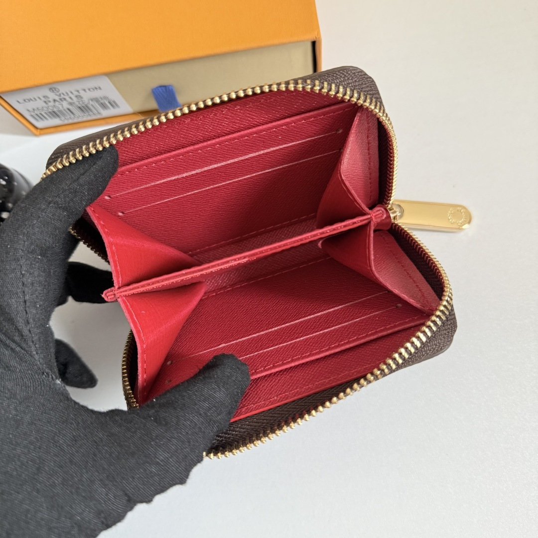 コンパクトなラウンドファスナー財布｜老花樱桃