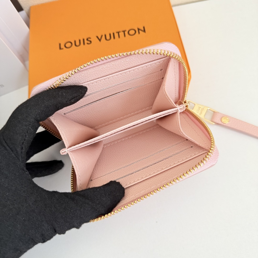 限定版M60067 Zippy財布 - 桜色のエレガンス