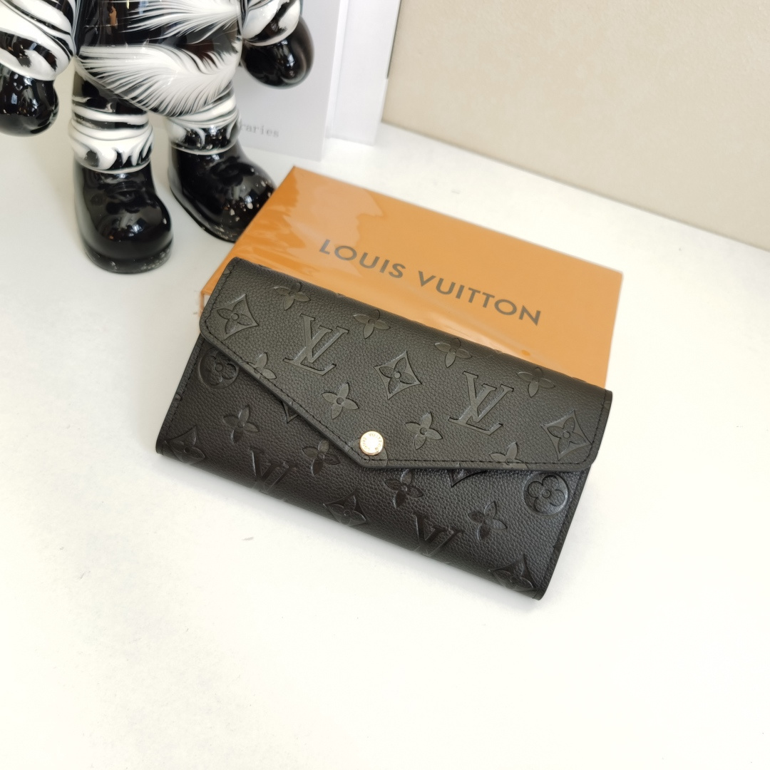 ルイ・ヴィトン M82257 ポルトフォイユ・サラ ダイヤモンドパターン長財布