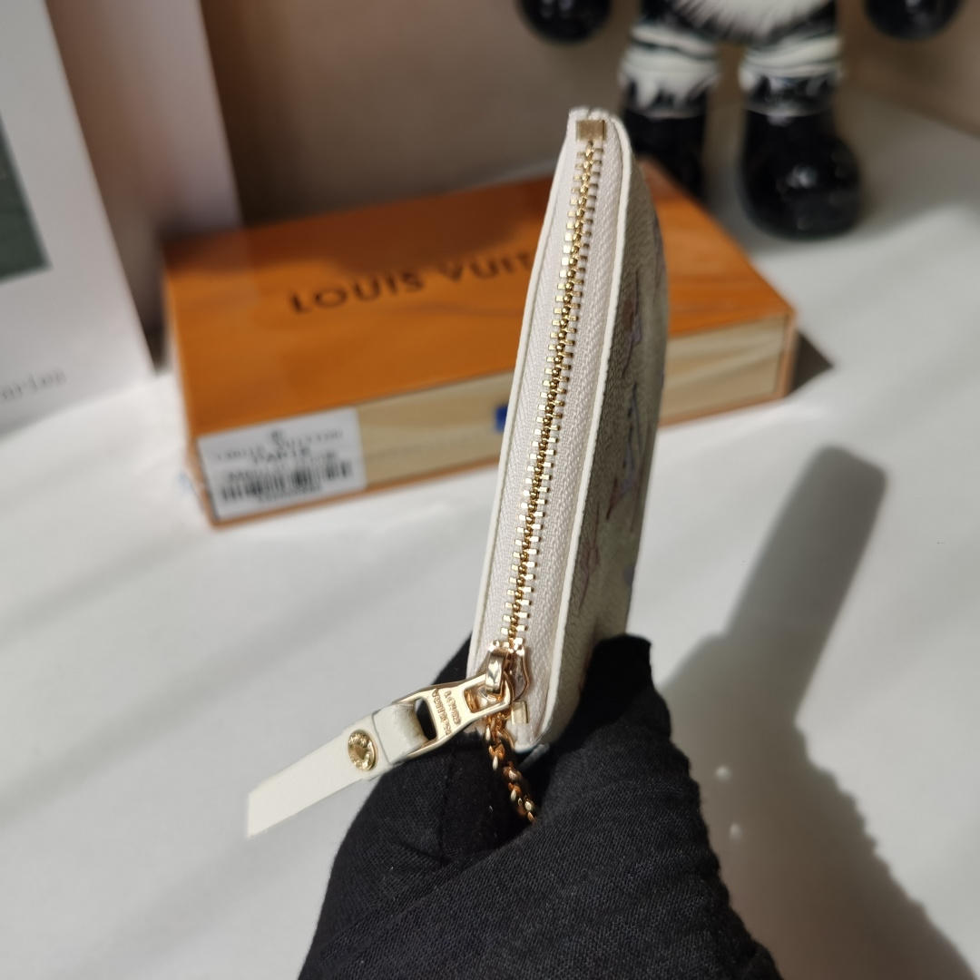 ルイ・ヴィトン M62650 ダミエ帆布小皮包 - 夢幻粉色・コンパクトデザイン