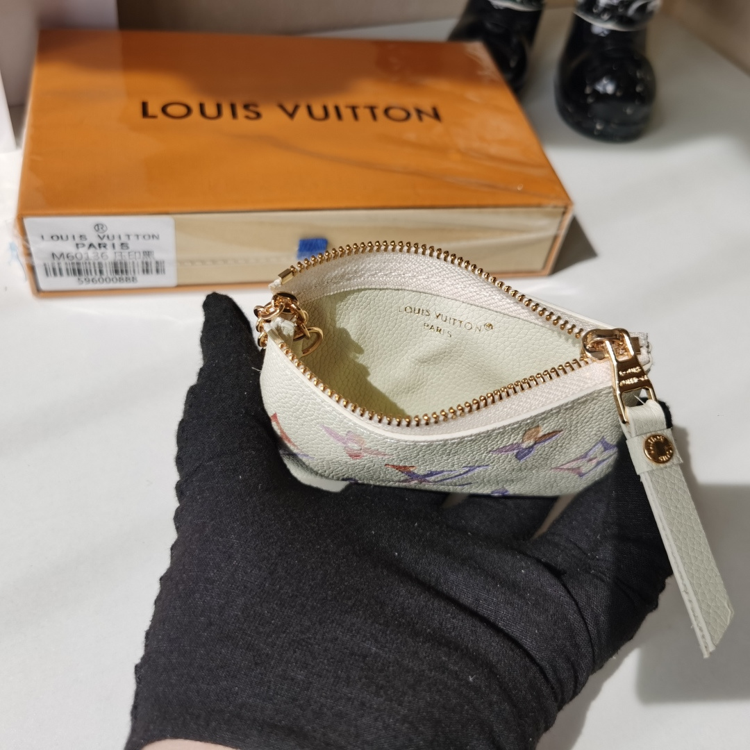 ルイ・ヴィトン M62650 ダミエ帆布小皮包 - 夢幻粉色・コンパクトデザイン