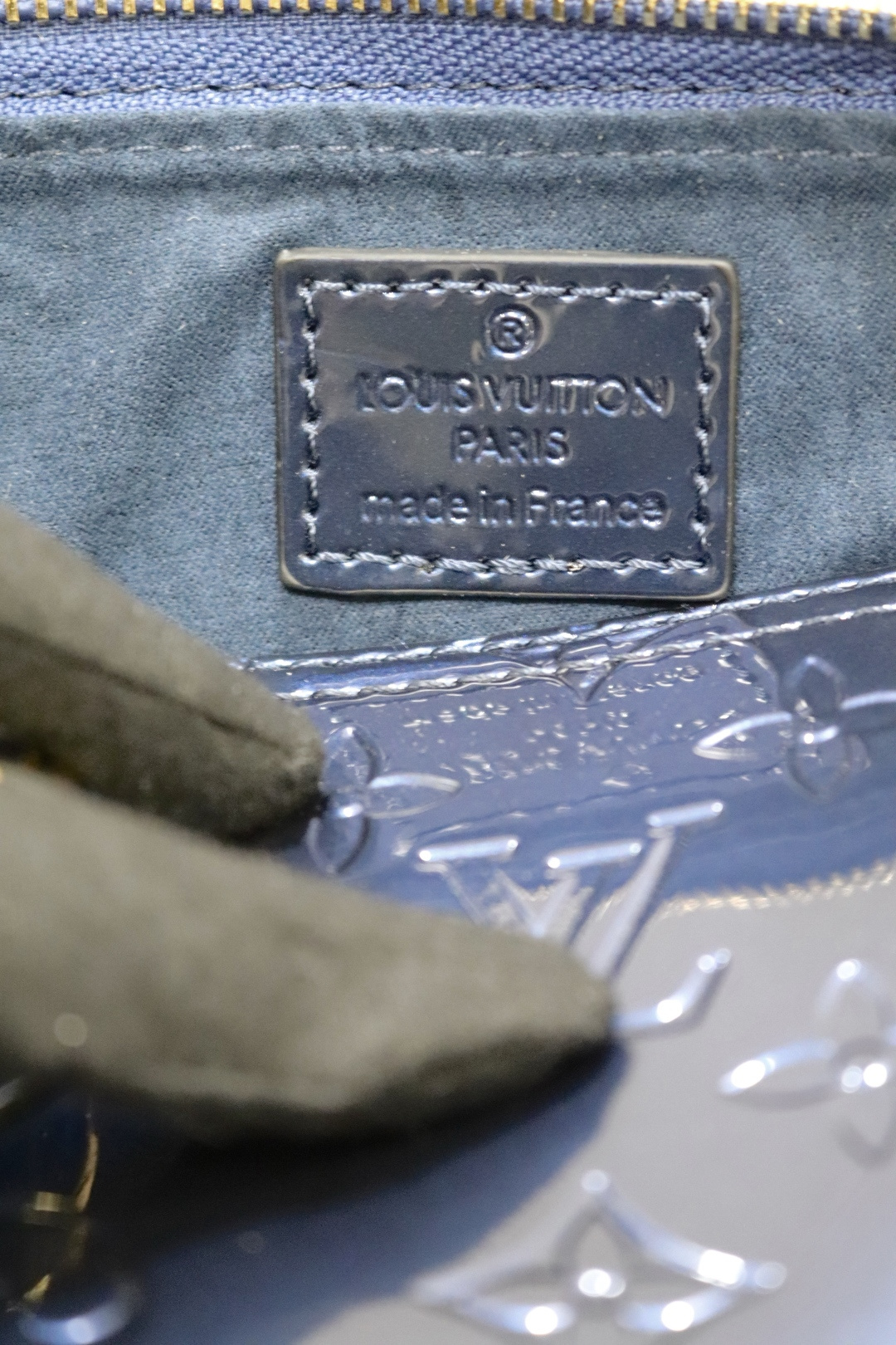 ルイヴィトン アルマBB ベルベットエピレザーのクラシックハンドバッグ