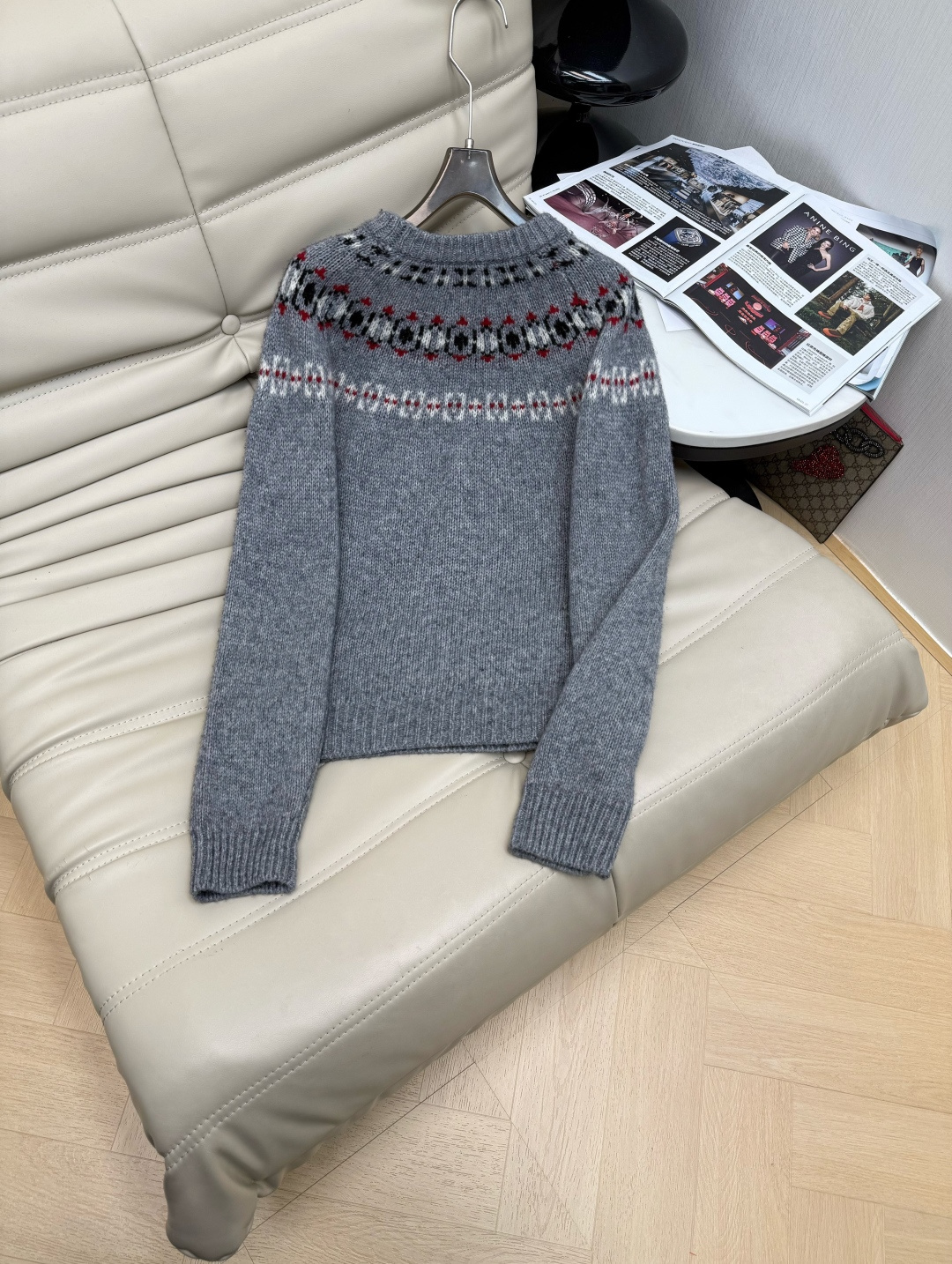 Fair Isle Wool Knit Sweater - Vintage Inspired, Soft & Warm, Effortless Style 6 cmp i1764587437635 421 0 4