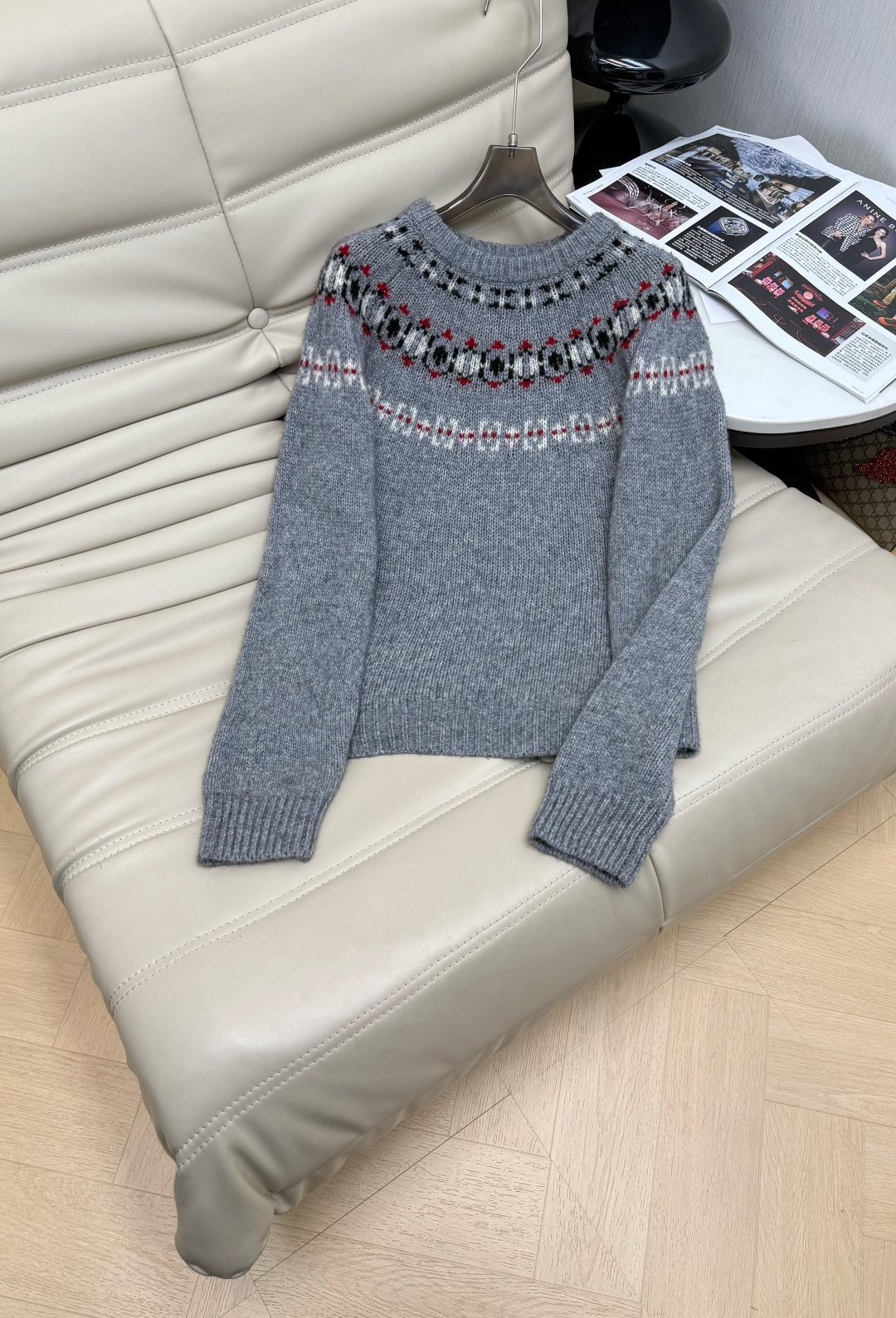 Fair Isle Wool Knit Sweater – Vintage Inspired, Soft & Warm, Effortless Style