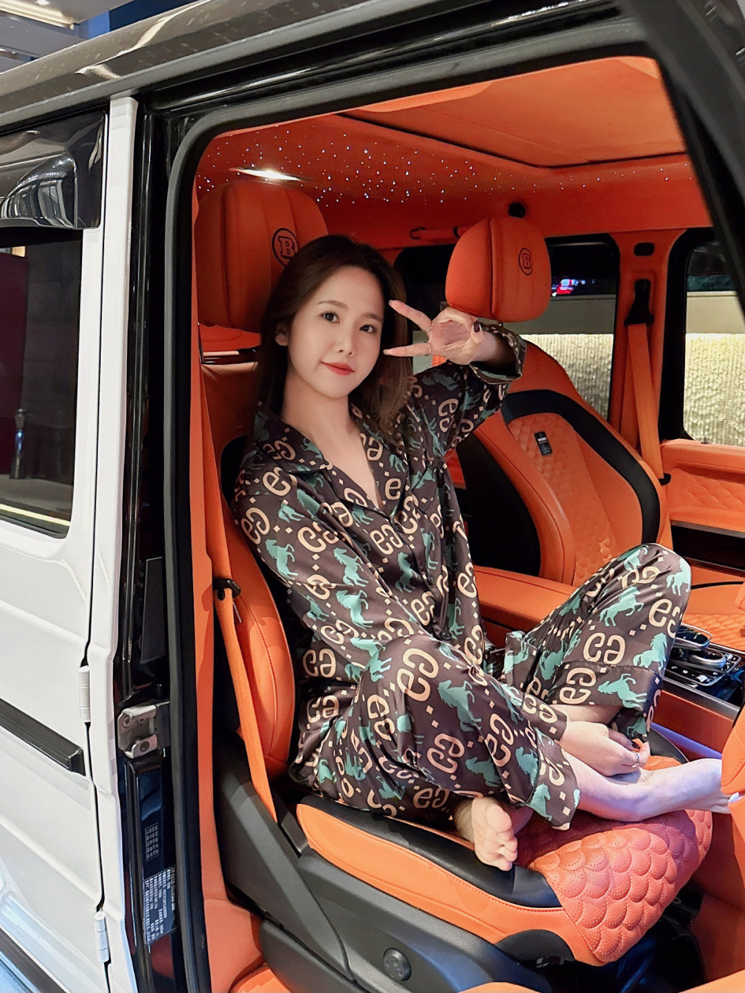  派家原创 新款上新🆕 GUGGI古家长袖长裤 男女情侣款套装 高端家居服套装，男女同款，采用高定韩国丝