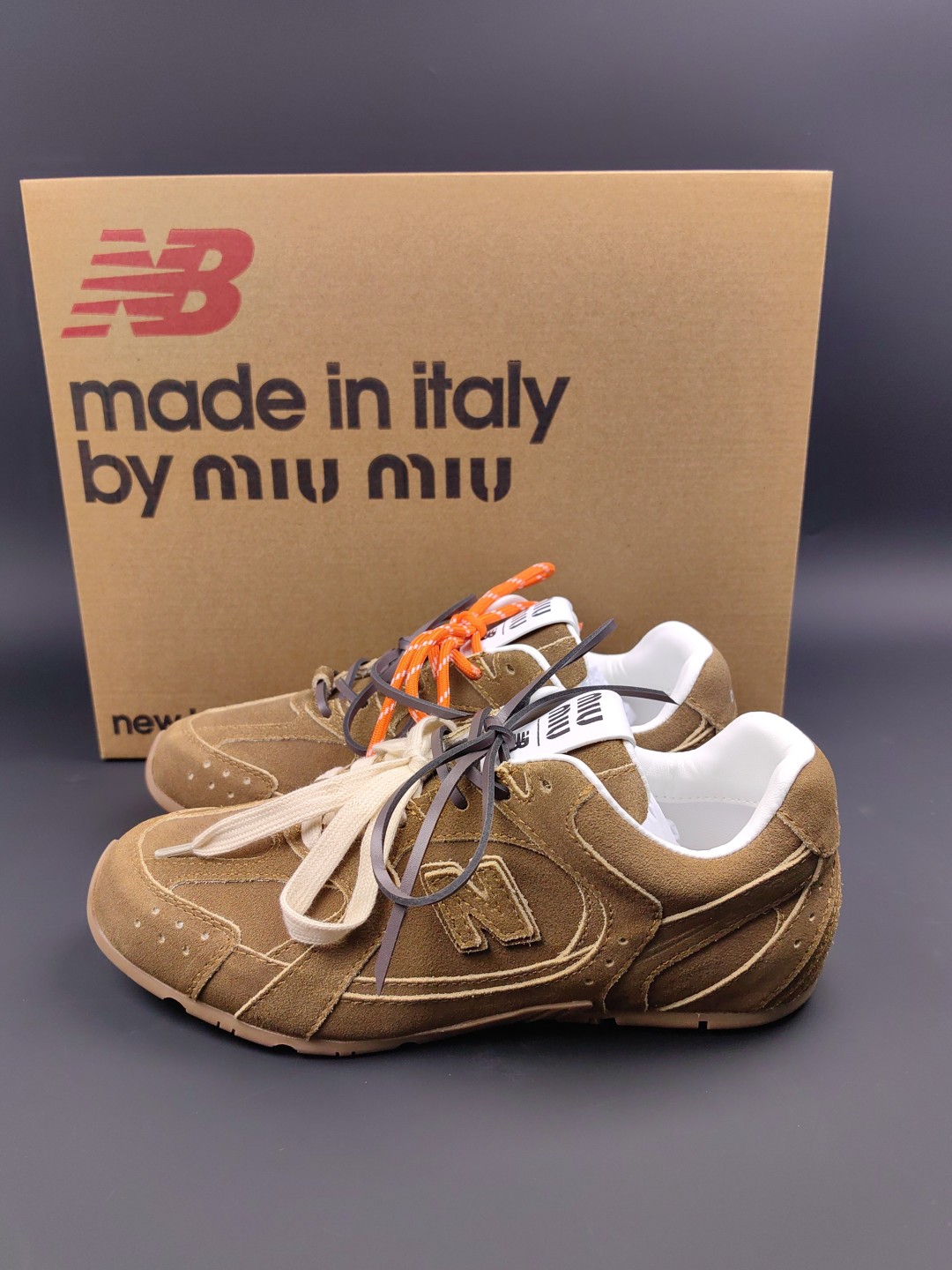 Miu Miu x New Balance 531226 Sneakers - Suede and Mesh, Comfortable Flat Sole 3 cmp a1754206394467 0235