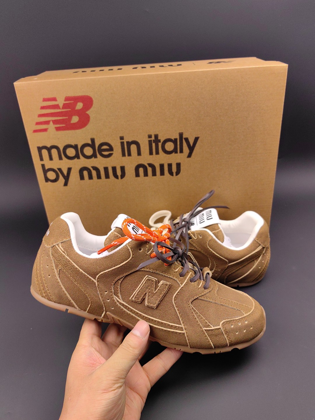 Miu Miu x New Balance 531226 Sneakers - Suede and Mesh, Comfortable Flat Sole 4 cmp a1754206394694 8253