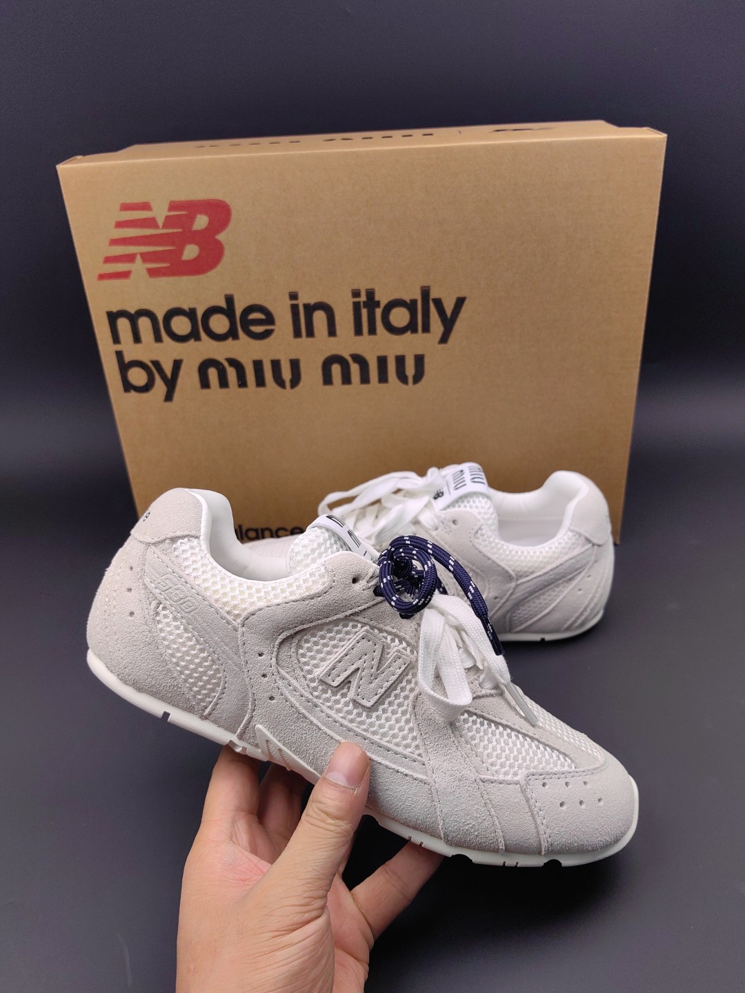 Miu Miu x New Balance 531226 Sneakers - Suede and Mesh, Rope Laces 4 cmp a1754206435719 4350