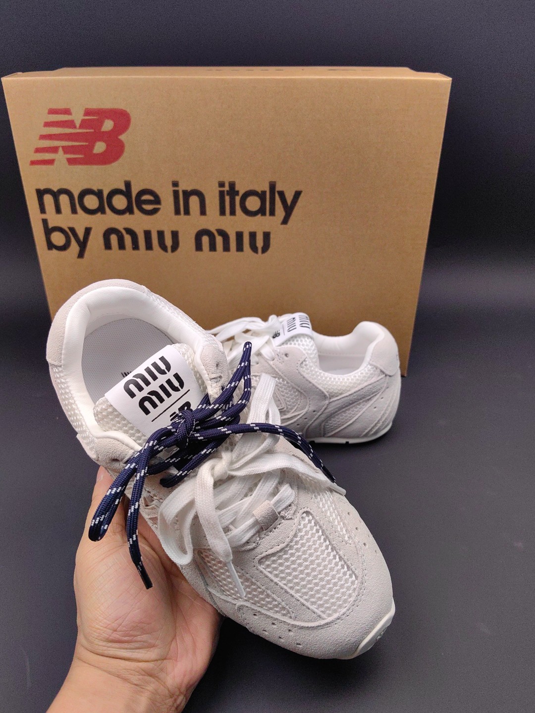 Miu Miu x New Balance 531226 Sneakers - Suede and Mesh, Rope Laces 5 cmp a1754206435763 1128