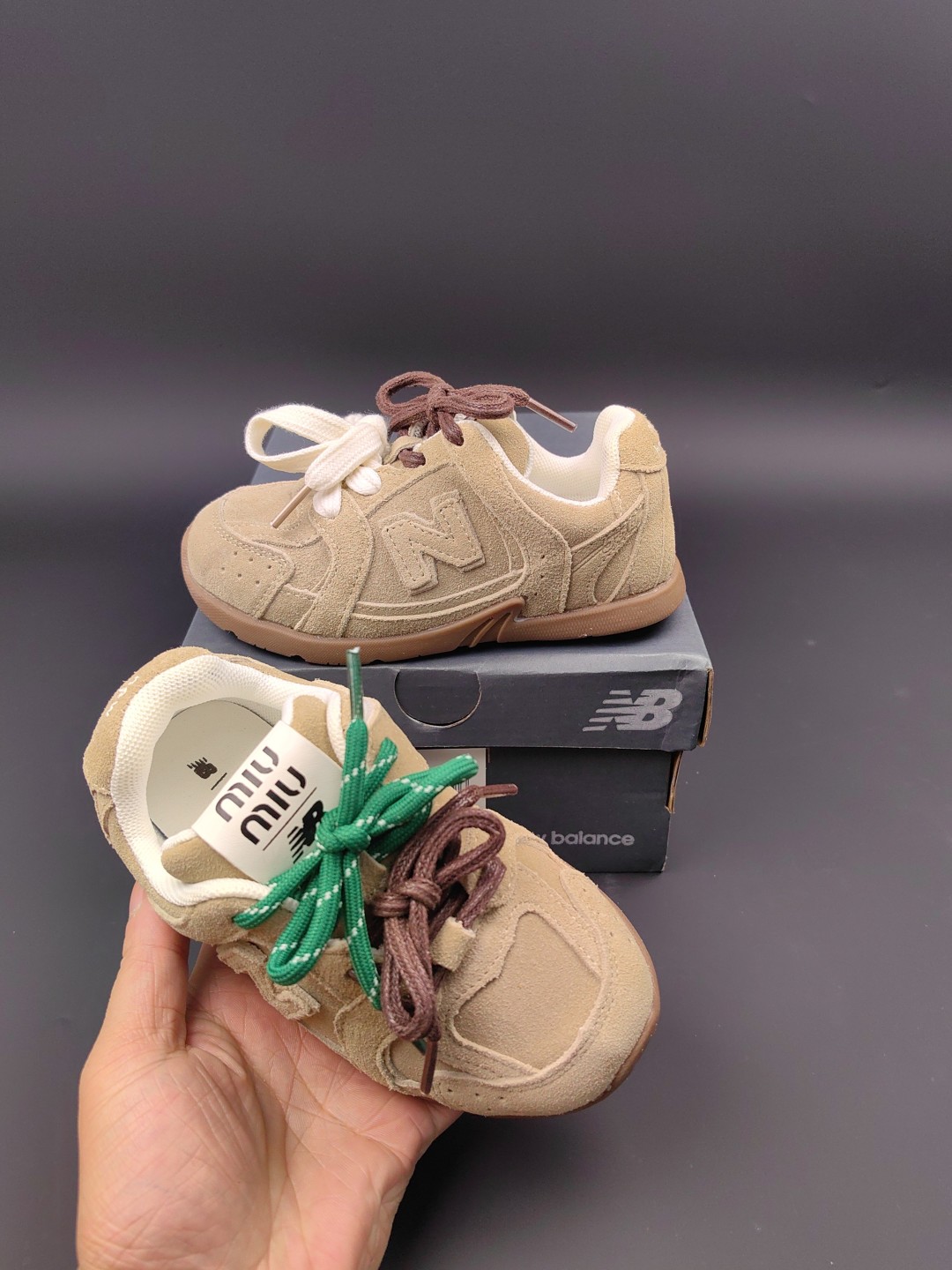 Miu Miu Velcro Children's Casual Shoes - Stylish & Comfortable 5 cmp a1754206868709 7018