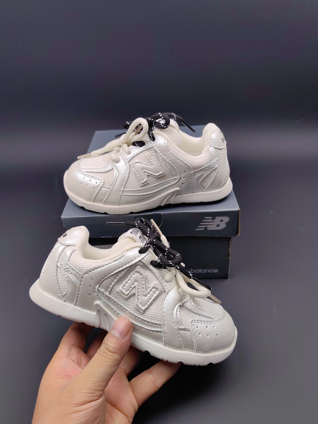 Miu Miu X New Balance 531226 Velcro Sneakers - Kids' Fashion, Sizes 24-37 4 cmp a1754207142298 5500