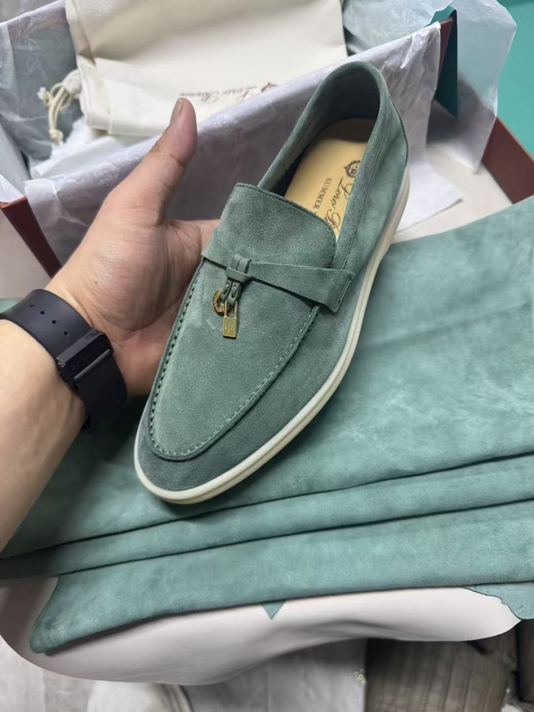 NO:648346,New colors~Customized leather, loafers, loafers19860909新色～皮料定制,乐福鞋,loafers,Women's Shoes