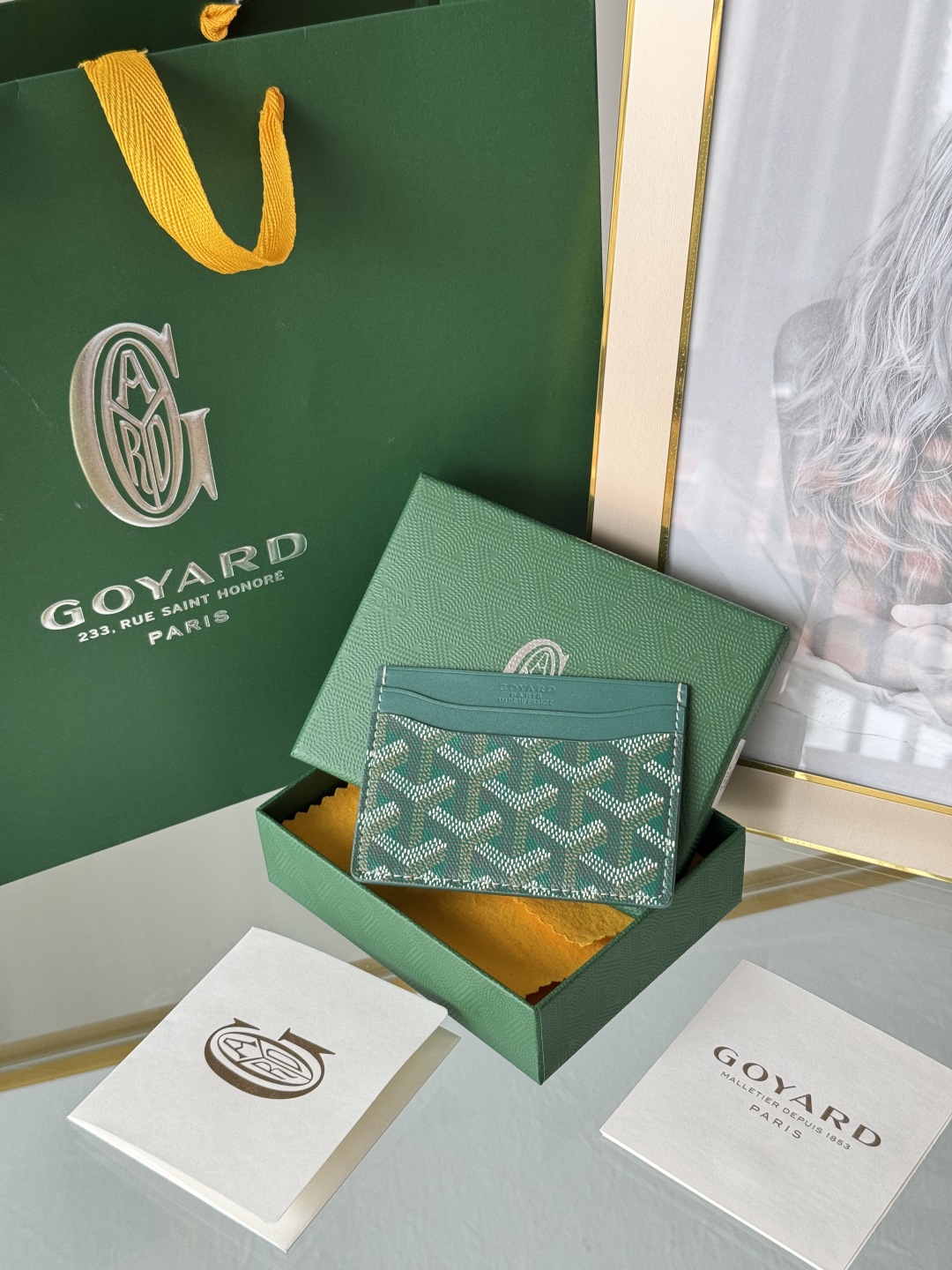 Goyard Green Card Holder - Compact and Stylish for Everyday Essentials 1 cmp i1745821813884 3075 0 0