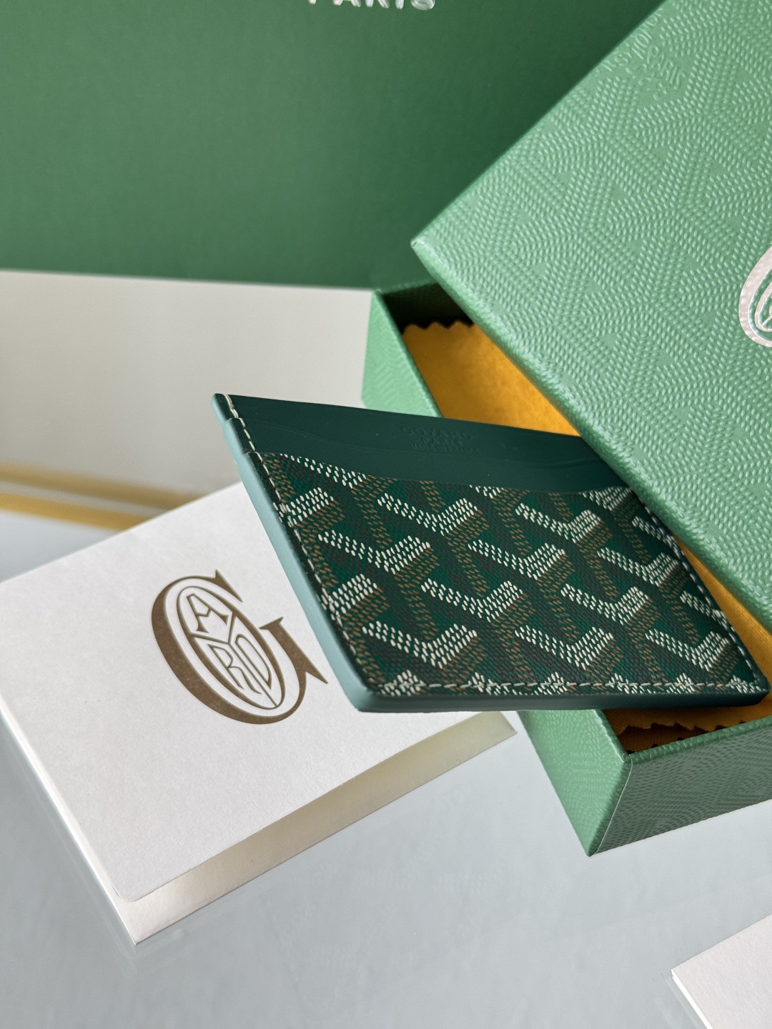 Goyard Green Card Holder - Compact and Stylish for Everyday Essentials 5 cmp i1745821813930 3191 0 4