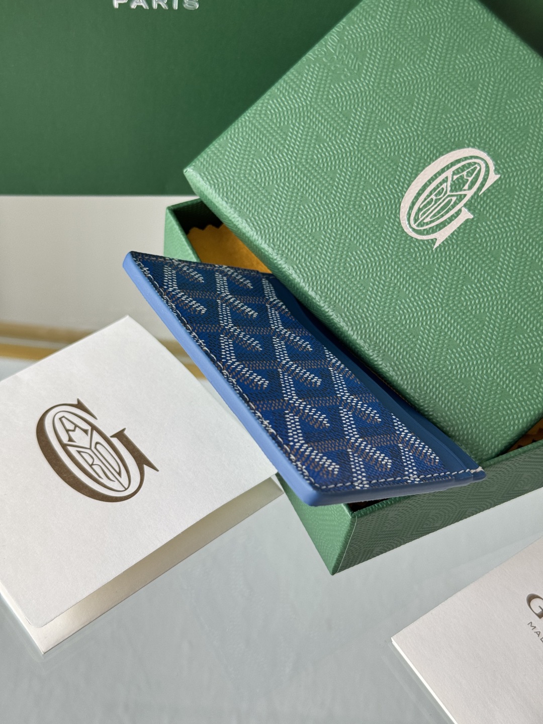 Goyard Blue Card Holder - Compact, Stylish Card Case for Everyday Use 6 cmp i1745821831639 2543 0 5