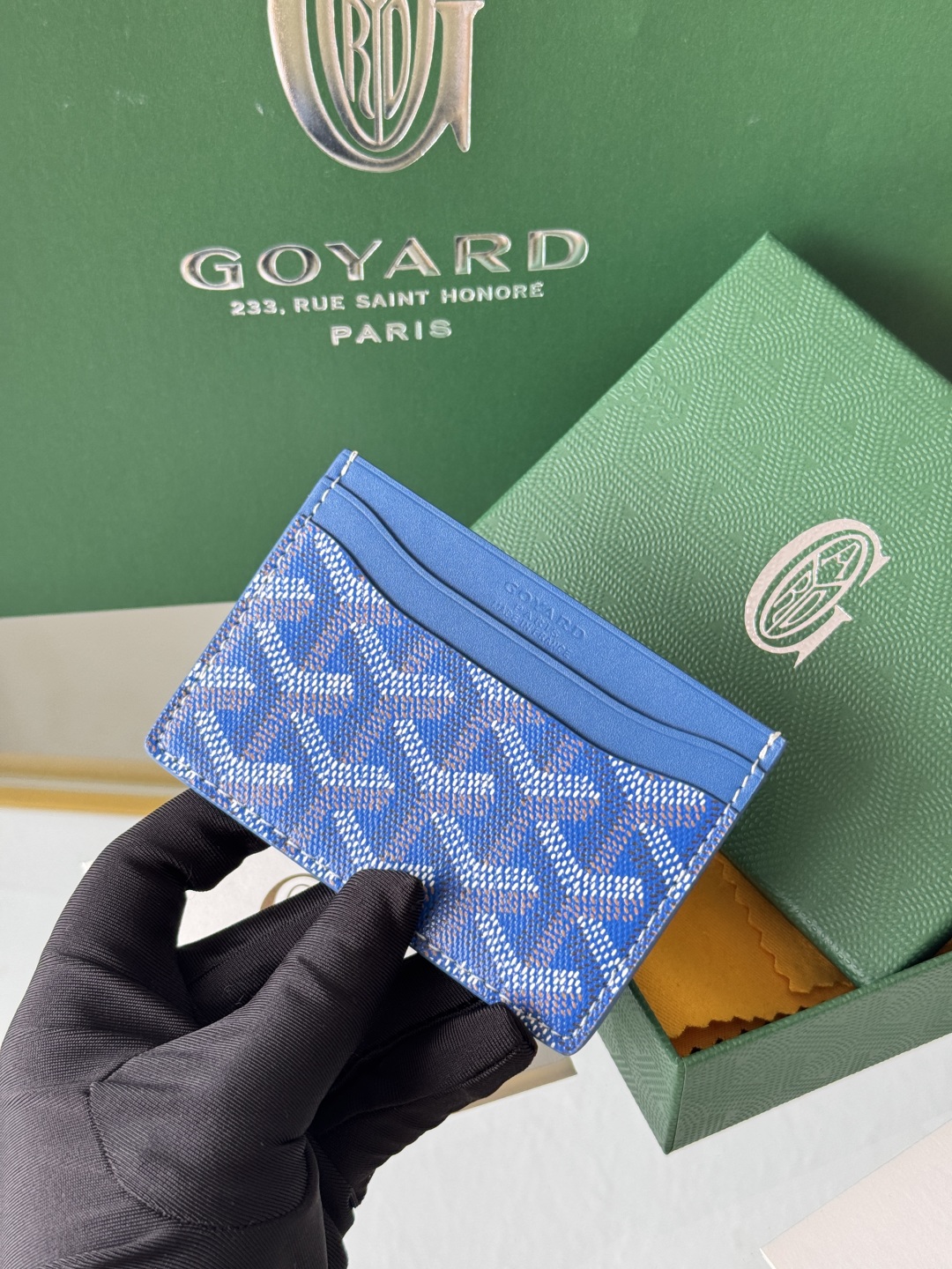 Goyard Blue Card Holder - Compact, Stylish Card Case for Everyday Use 8 cmp i1745821831790 3353 0 7