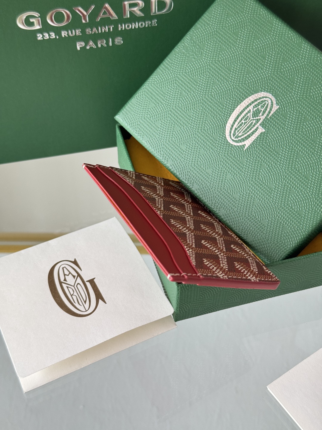 Goyard Card Holder - Chic and Compact Wallet for Cards, ID, and Folded Bills 5 cmp i1745821947958 3206 0 3