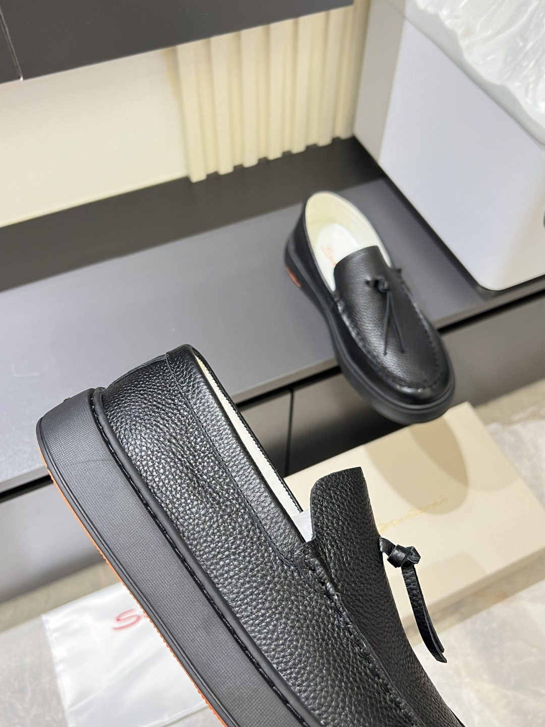 산토니 캔버스 남성 캐주얼 신발 104597 이미지 8
